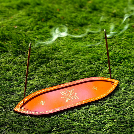 Large Boat Agarbatti Stand